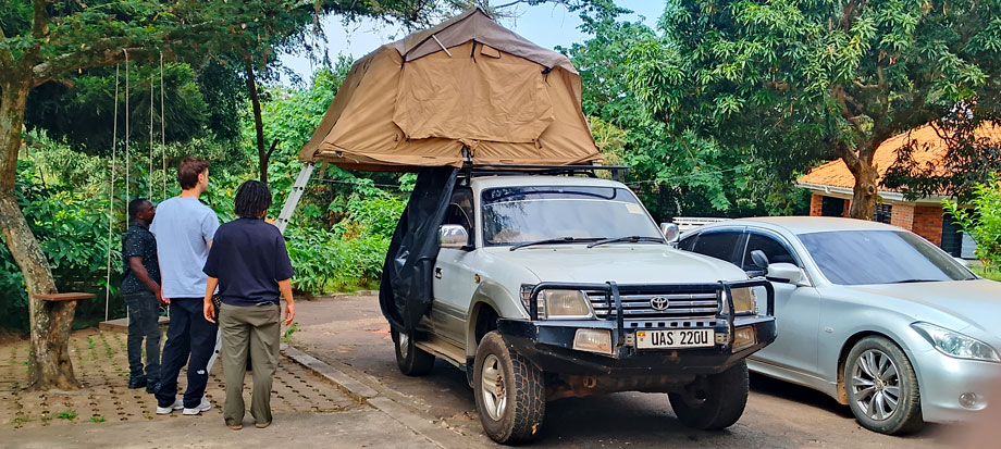 rooftop-tent-land-cruiser-prado-camping-setup - 4x4 Land Cruiser Prado TX/TZ with Rooftop Tent and Camping Gear